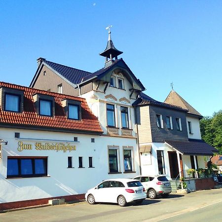 Hotel Waldschloesschen Füchten Esterno foto